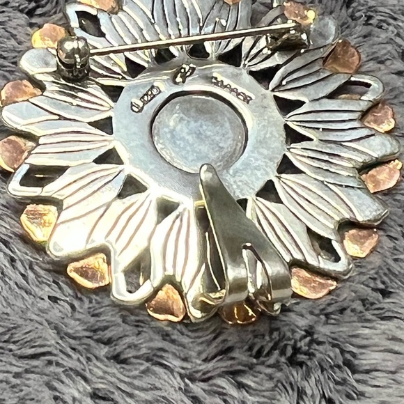 Carolyn Pollack Southwestern Copper Sunflower Jewelry Set - Picture 4 of 12